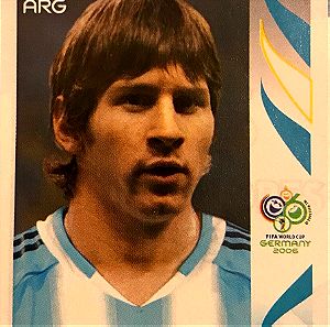 Lionel Messi 2006 Panini World Cup Germany Sticker