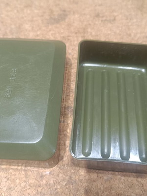 Soap Dish Greek Army plastic like new