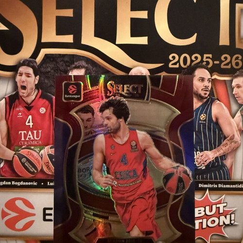 Milos Teodosic and Trajan Langdon basketball cards like new
