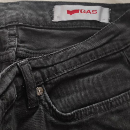 Gas black pants like new