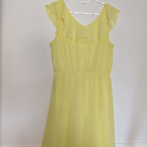 Yellow dress H&M like new, size M