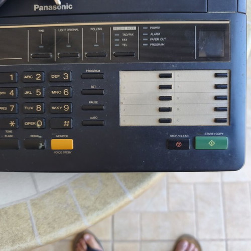 Panasonic Fax with Telephone Like New