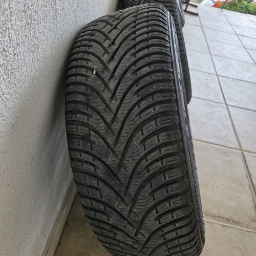 Kleber car tires 205 55 16 winter used, set of four without rims