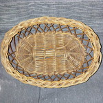 Decorative wicker basket like new