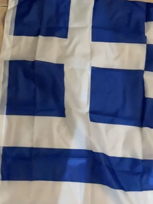 Greek flag 90x150 new unused