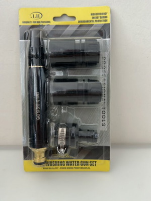 Car Washing Water Gun Set new, hose nozzle for watering and washing