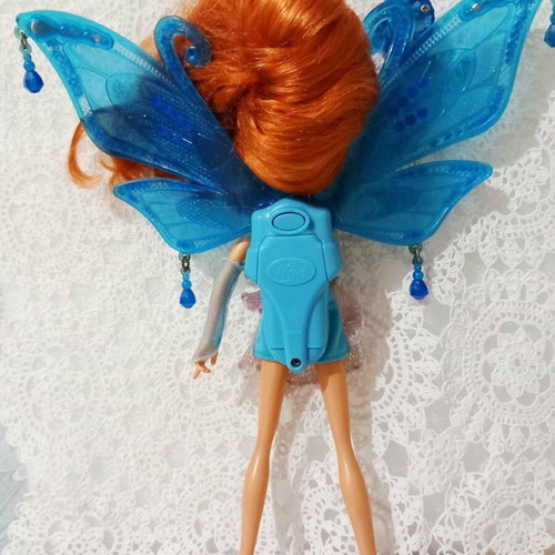 Winx Club Pixie Flight Bloom doll Mattel 2007 like new, vintage collectible