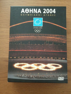 Athens 2004 Olympic Games collectible DVD set used, 3 of 4 DVDs