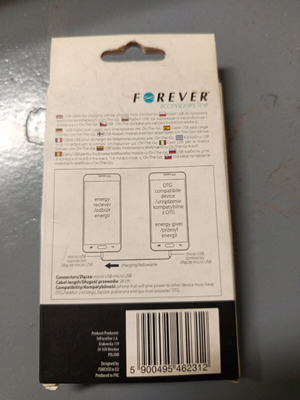 Emergency charging cable micro USB new