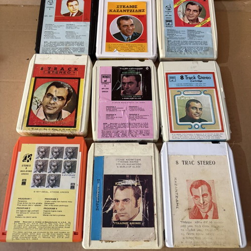 KAZANTZIDIS 36 8 Track Tapes