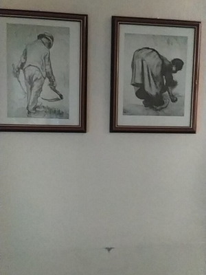 Van Gogh Art Prints Set used, framed 30x40 cm