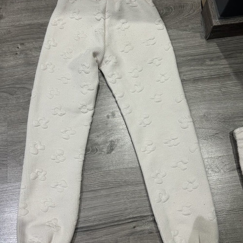 Mayoral girls' tracksuit like new, size 122 cm, beige
