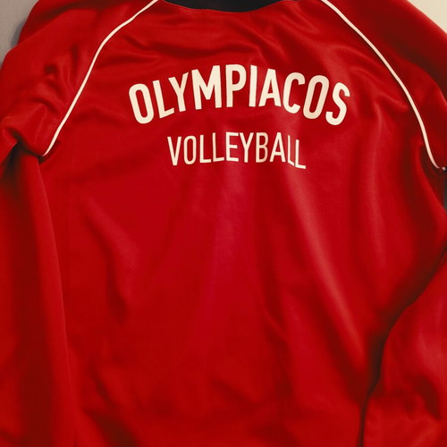 Olympiacos Volleyball Training Jacket Umbro used, authentic