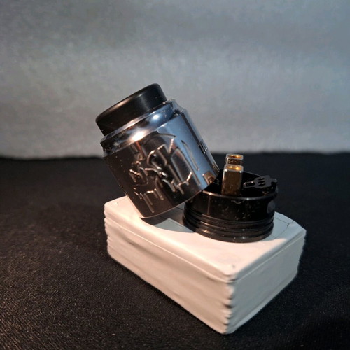 Nightmare RSA 28mm SS RDA like new by Vaperz Cloud and Suicide mods