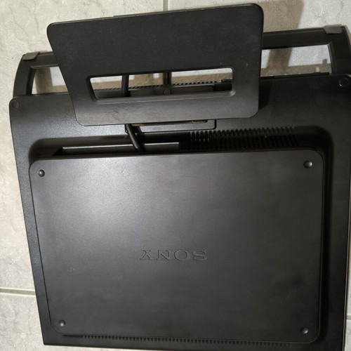 Sony computer monitor with HP keyboard and scanner