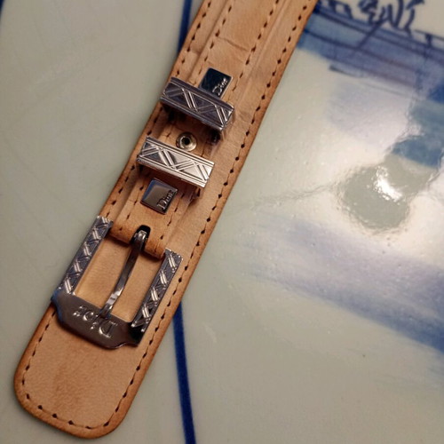 Dior John Galliano vintage leather bracelet