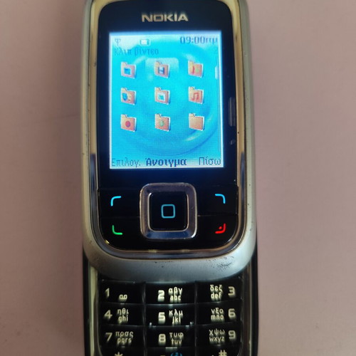 Nokia 6111 used, silver, up to 7.9 MP camera