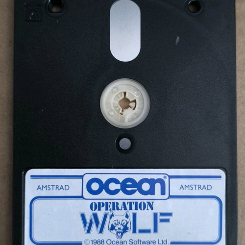 Operation Wolf (Ocean) Amstrad Disk like new