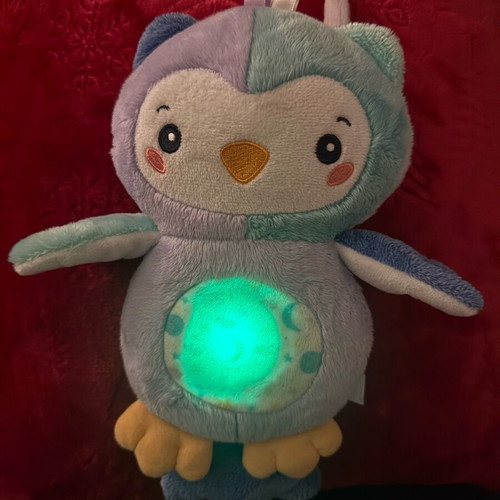 Baby Clementoni Owl with Light and White Sounds for 0+ Months like new