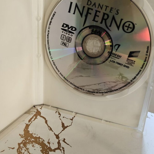Dante's Inferno An Animated Epic DVD used with subtitles