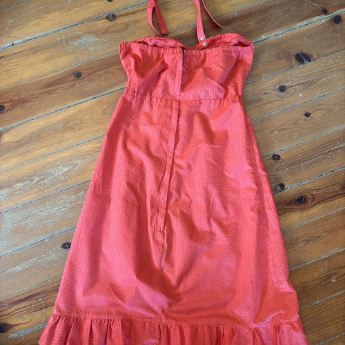 Summer dress red, like new, size S