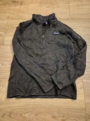 Patagonia vintage fleece 1/4 zip like new, gray