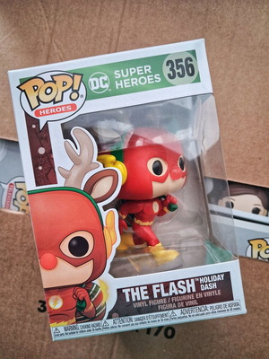 DC Heroes The Flash Holiday Dash Funko Pop new