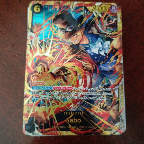 One Piece TCG Card op 13-120 Sabo new