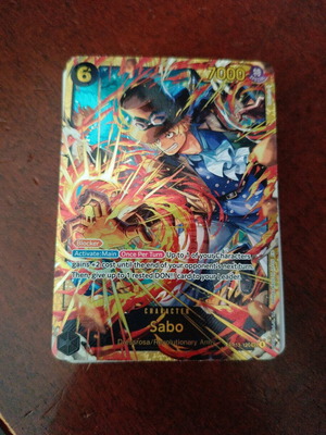 One Piece TCG Card op 13-120 Sabo new