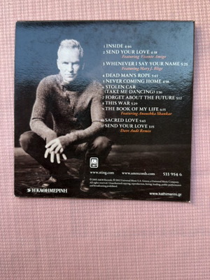 Sting Sacred Love CD