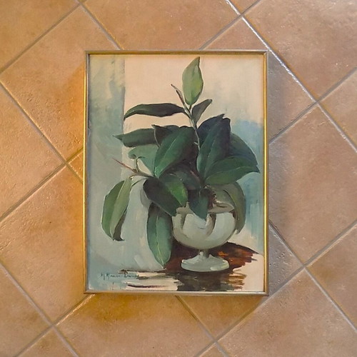 Watercolor painting by Maria Mitsea Siokou used, 50x70cm