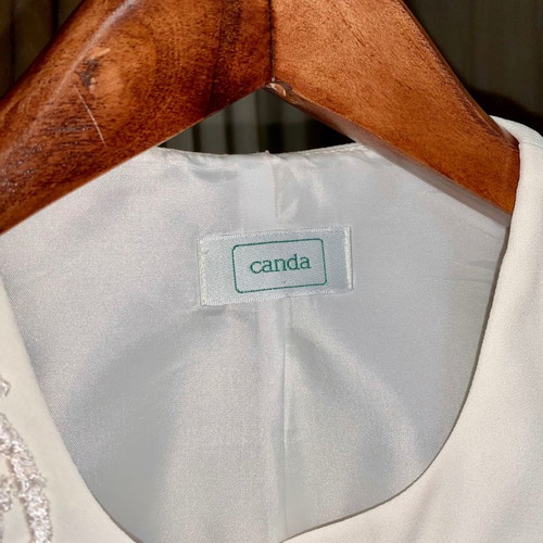Canda Vintage Haute Couture jacket like new with embroidered design