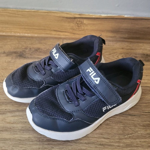 Fila shoes used, size 30, blue with red details