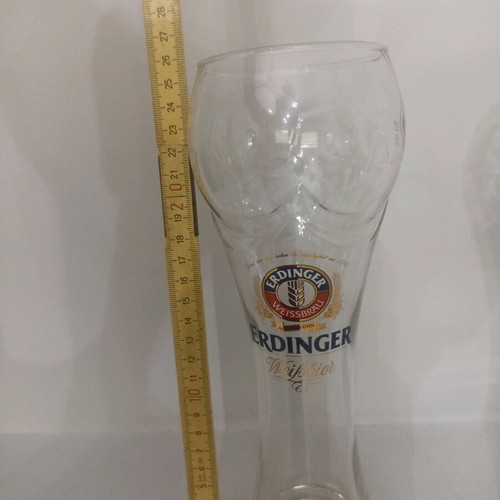 Beer glasses unused, set of 2 pieces