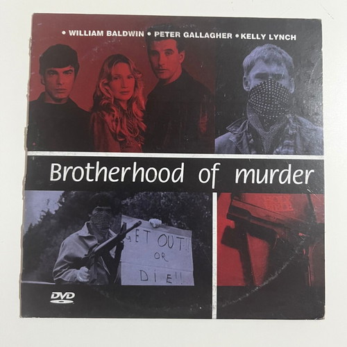 Brotherhood of Murder DVD used, drama thriller with subtitles