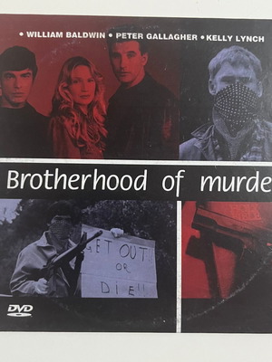 Brotherhood of Murder DVD used, drama thriller with subtitles