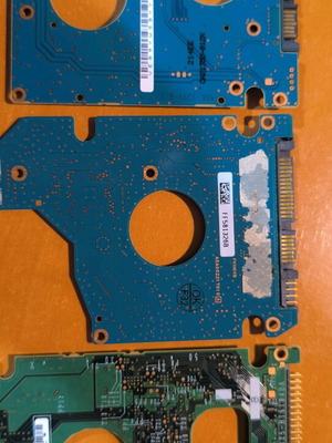 2.5-inch hard drive PCBs used, pack of 11 pieces