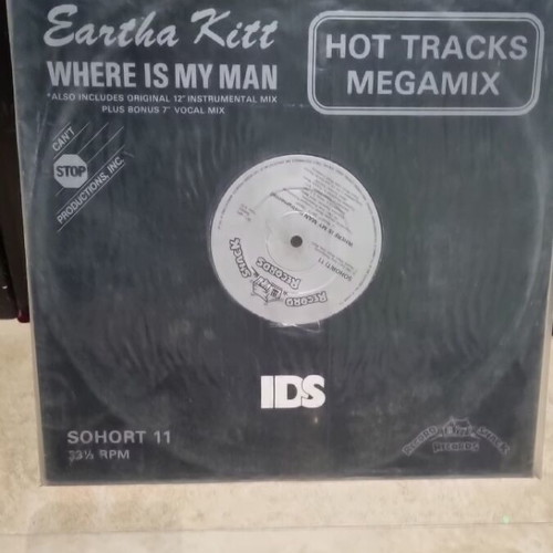 Eartha Kitt Where Is My Man vinyl used