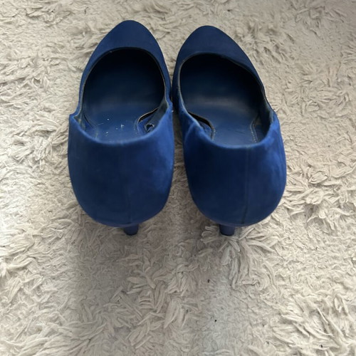 Bershka blue pumps used, size 39