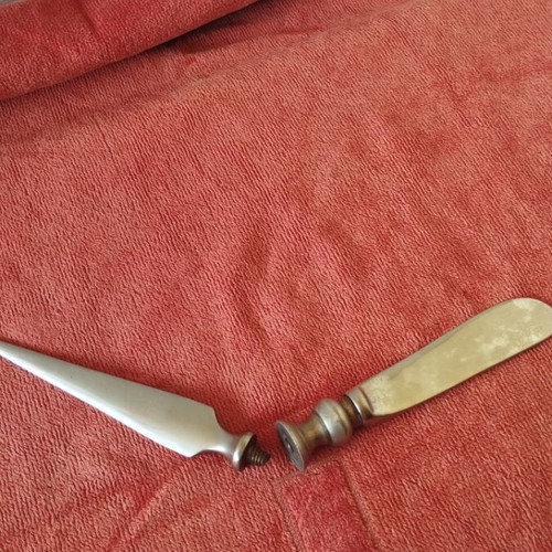 Letter Opener silver used, 24 cm