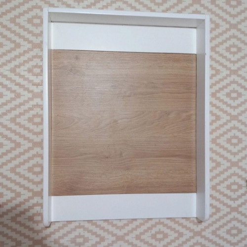 Wooden changing table like new with removable insert