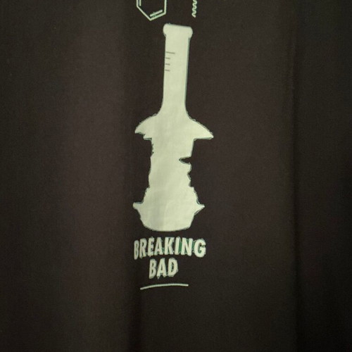 T Shirt Breaking Bad TV series XL new, black, 100% cotton