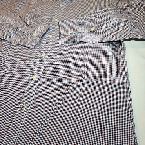 Hilfiger Denim men's checkered shirt size L like new