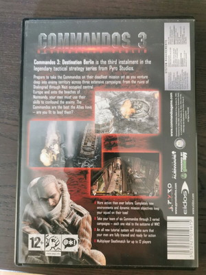 Commandos 3 Destination Berlin for PC like new