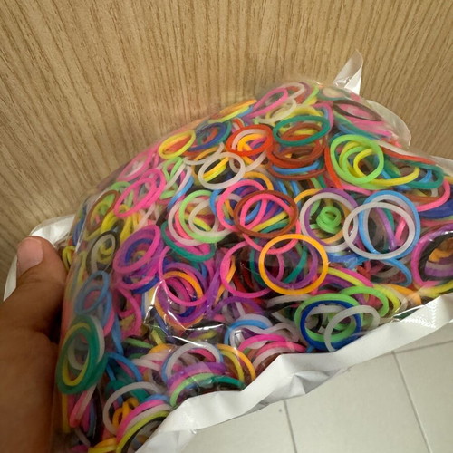 Elastic bands for jewelry plexi type new, about 2000 pieces