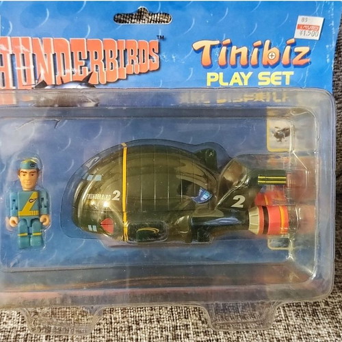 Thunderbird Tinibiz playset like new, collectible 1999