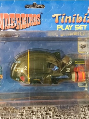 Thunderbird Tinibiz playset like new, collectible 1999