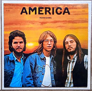 AMERICA  -  Homecoming (1972) Δισκος βινυλιου Classic Soft Rock