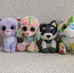Stuffed animals like new