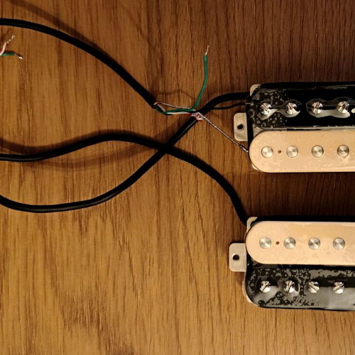 Artec HBA115 Alnico 5 humbucker zebra set